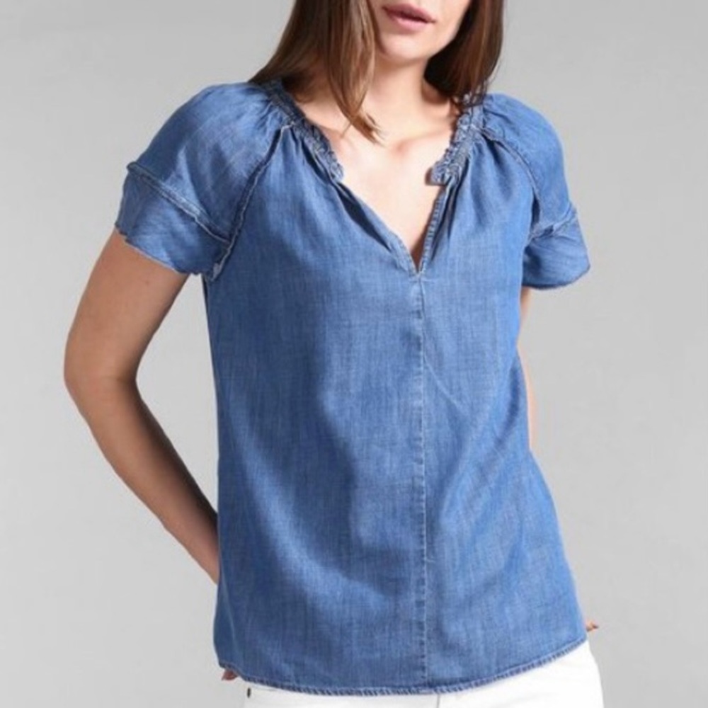 GAP • Lyocell Zen Blouse M